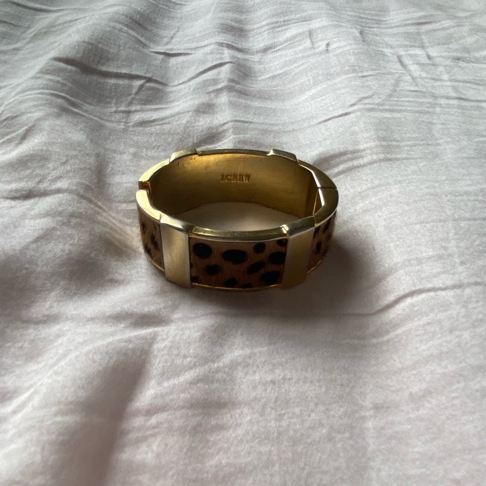 J.Crew Cheeta Print Bracelet